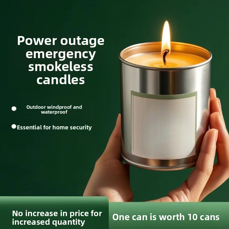 Outdoor Lighting Construction - Emergency Disaster‑Prevention Candles Smokeless Odorless Waterproof