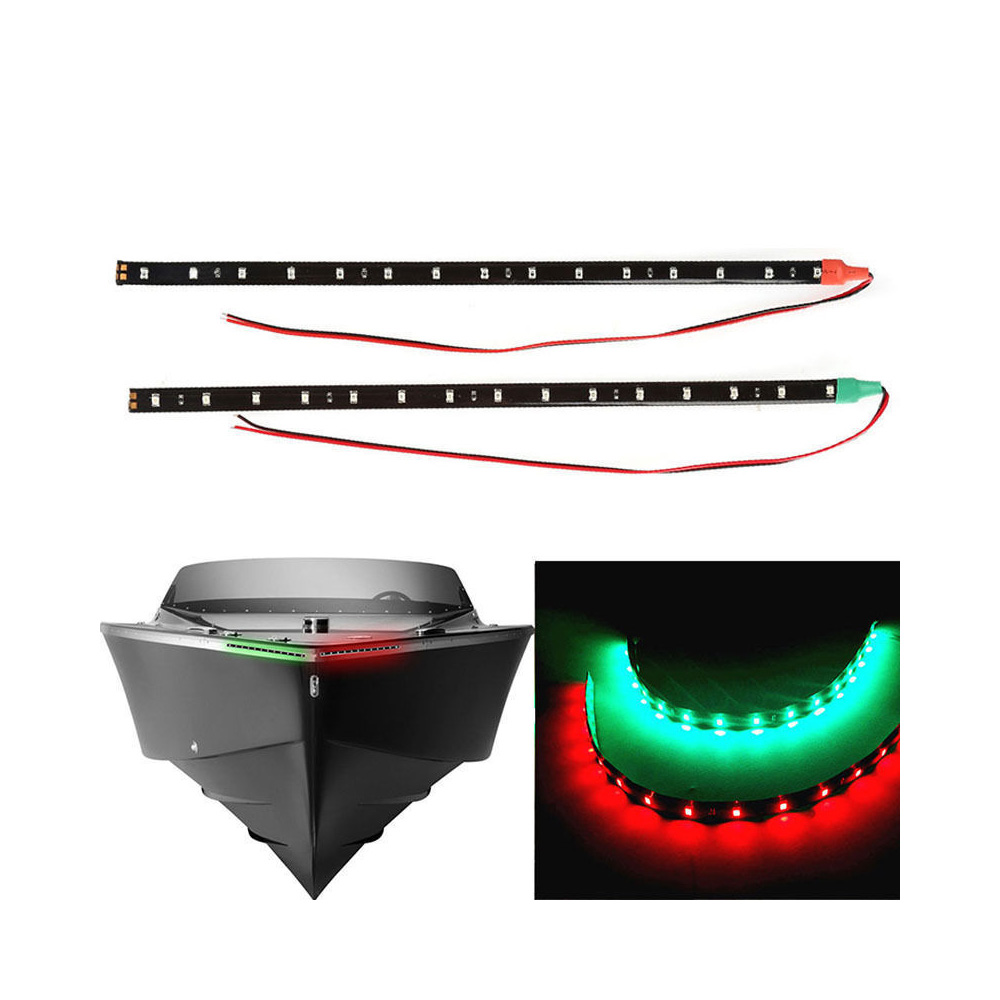 Outdoor Lighting Deck - 2Pcs 12V LED Strip Light Waterproof