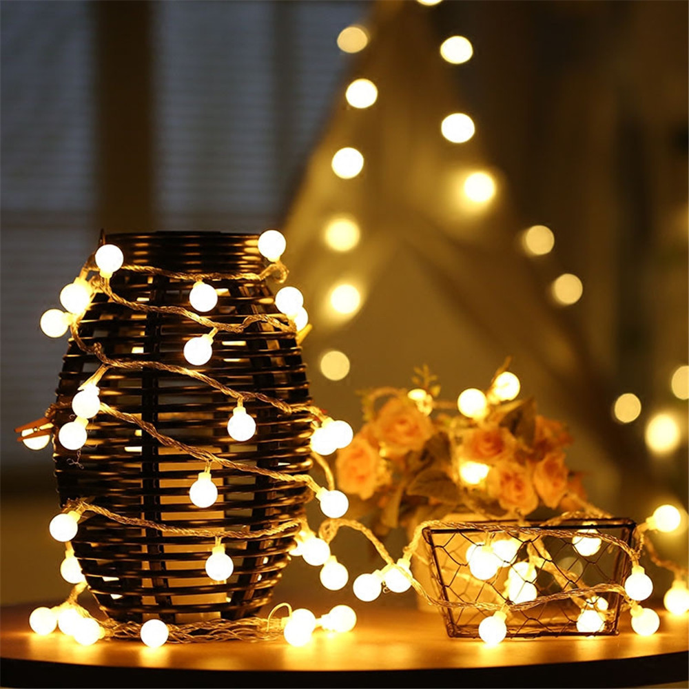 3-10M Solar/USB/Battery String - Outdoor Lighting Construction recension och pris