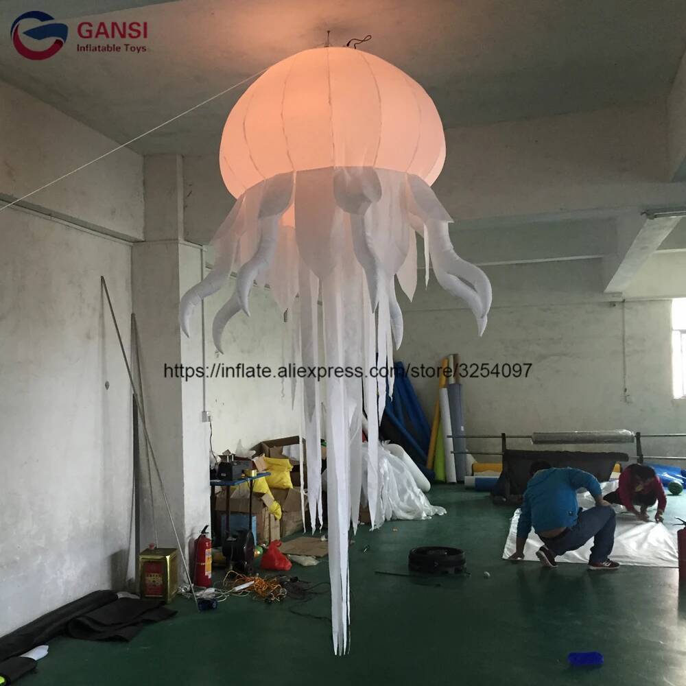 Multi-Colored Charming Inflata - Outdoor Lighting Jellyfish recension och pris