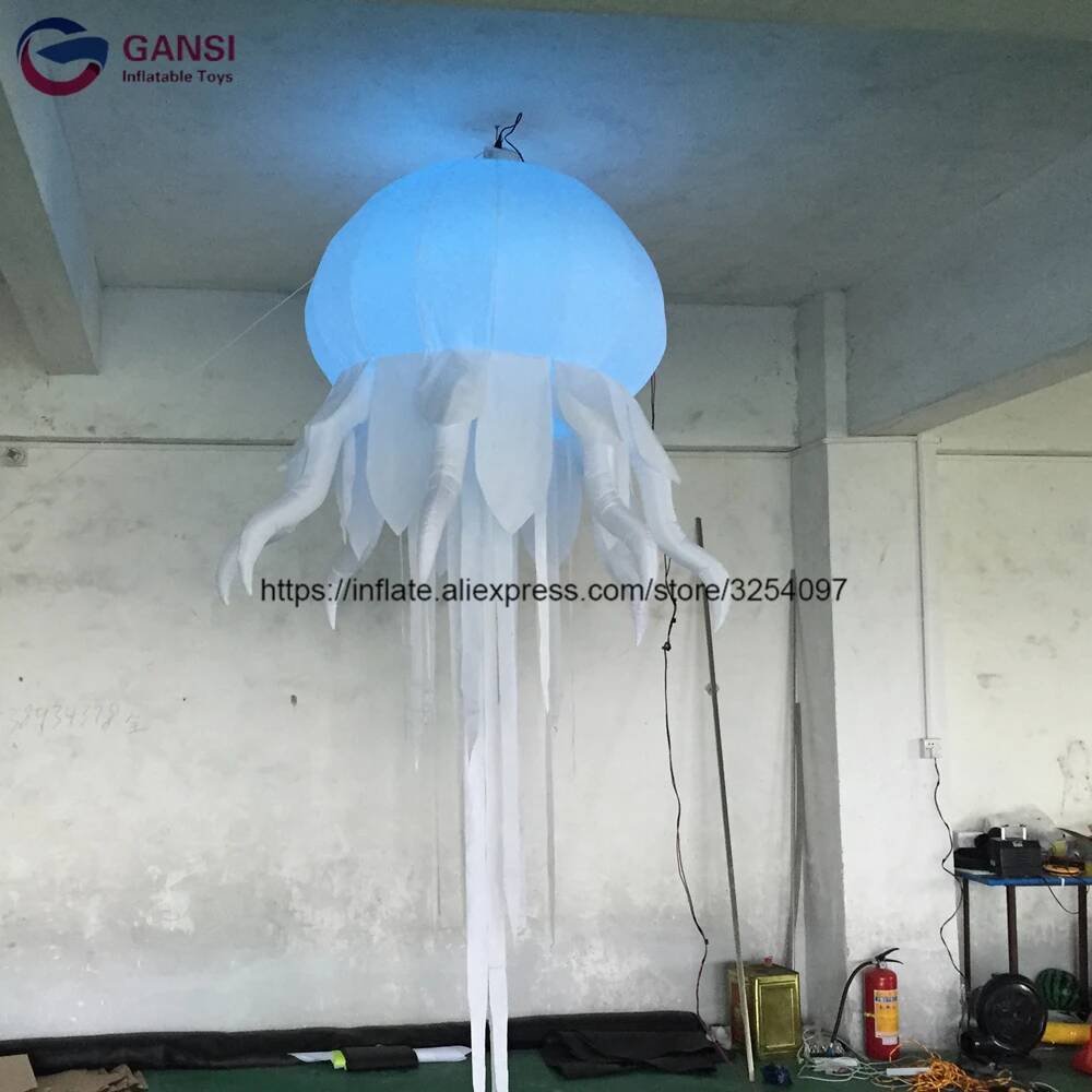 Multi-Colored Charming Inflata - Outdoor Lighting Jellyfish recension och pris