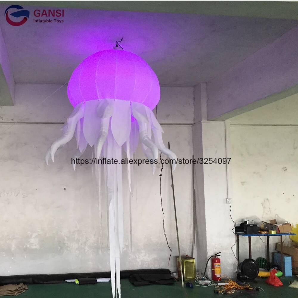 Multi-Colored Charming Inflata - Outdoor Lighting Jellyfish recension och pris