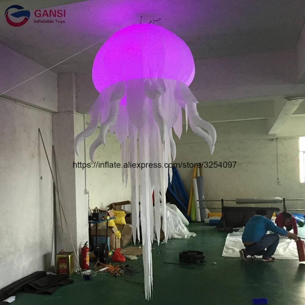 Multi-Colored Charming Inflata - Outdoor Lighting Jellyfish recension och pris