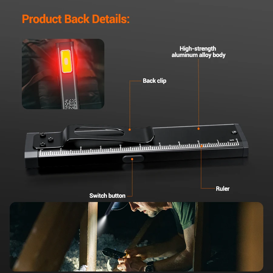 Mini Portable Rechargeable LED - Outdoor Lighting Construction recension och pris