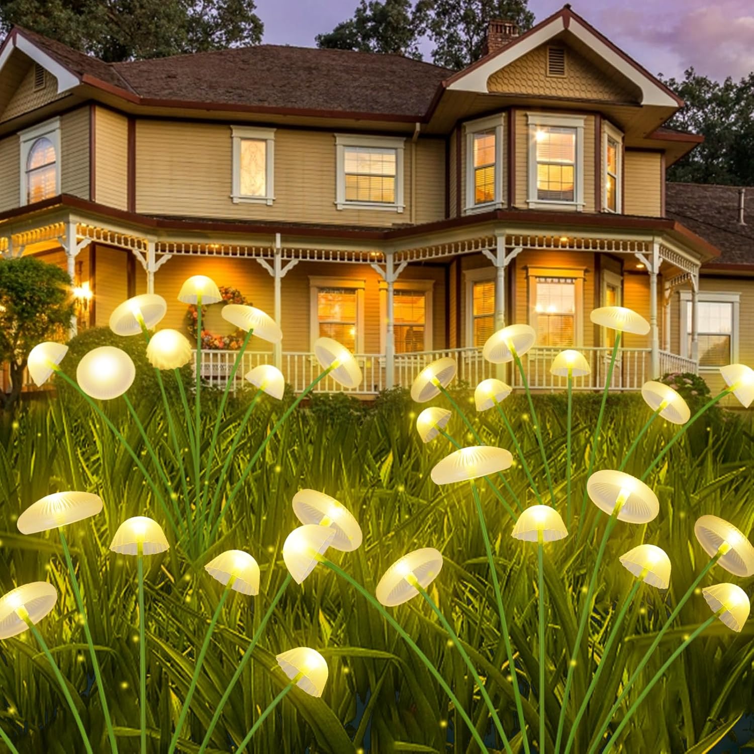 LED Solar Jellyfish Mushroom L - Outdoor Lighting Jellyfish recension och pris