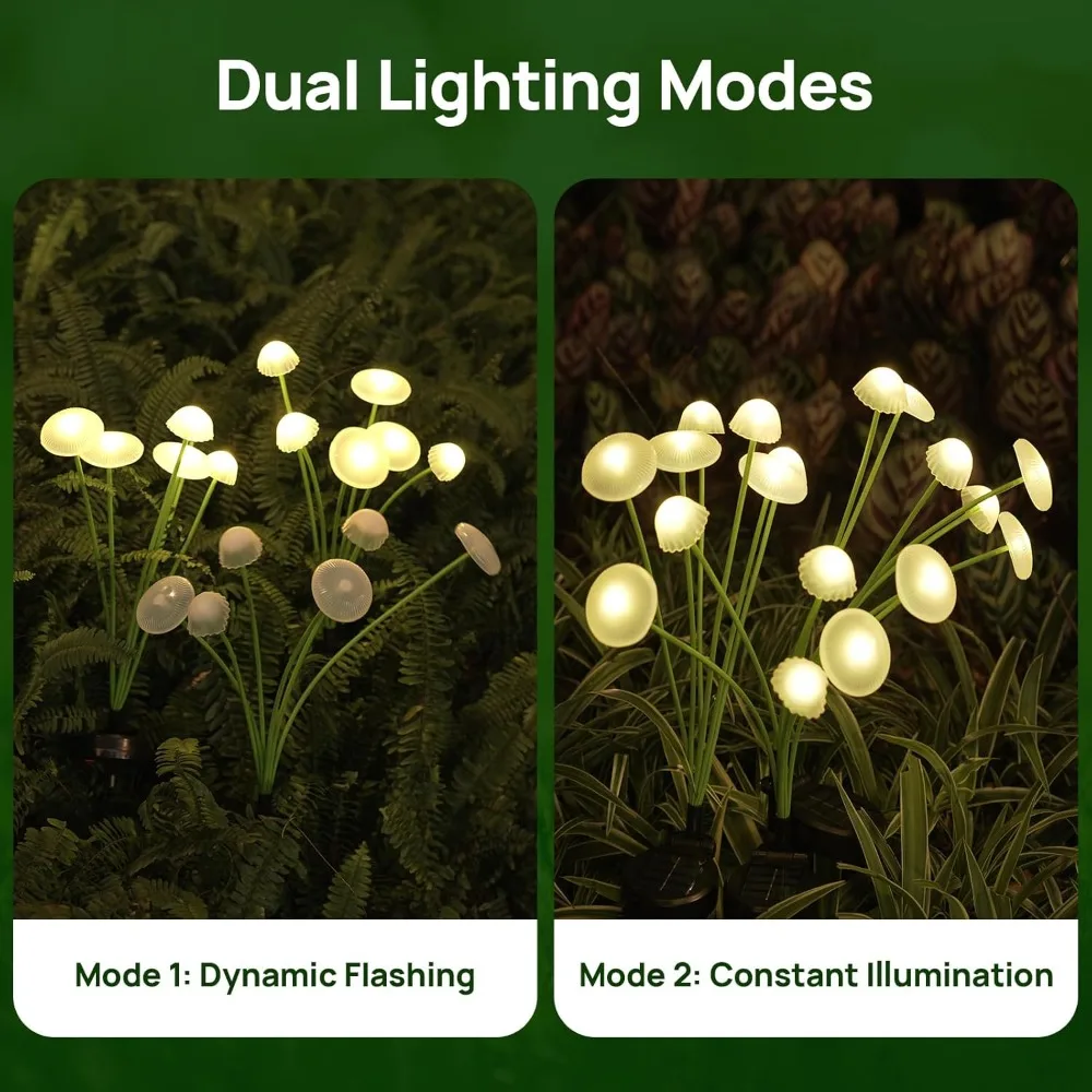Dual Mode LED Solar Garden Lig - Outdoor Lighting Jellyfish recension och pris