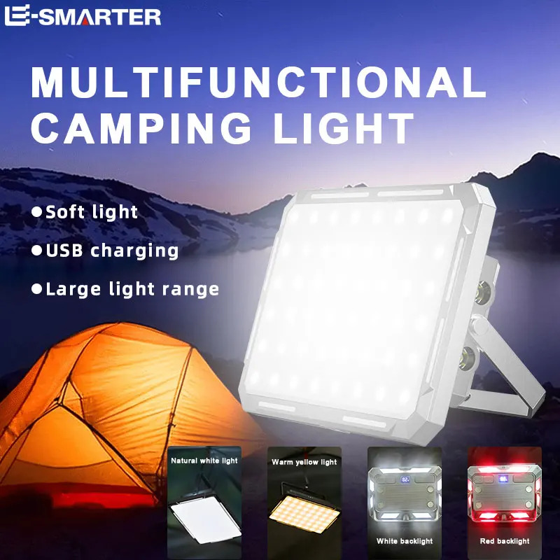LED Camping Tent Light Recharg - Hanging Outdoor Lighting recension och pris