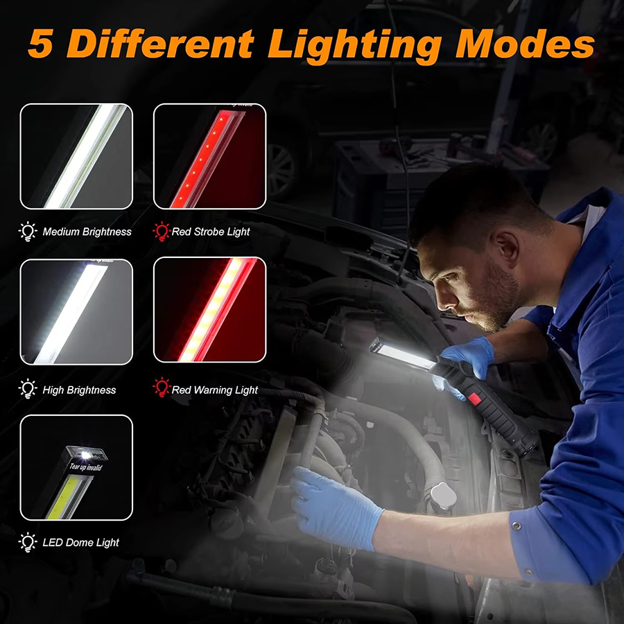 Portable LED Flashlight with M - Outdoor Lighting B&Q recension och pris