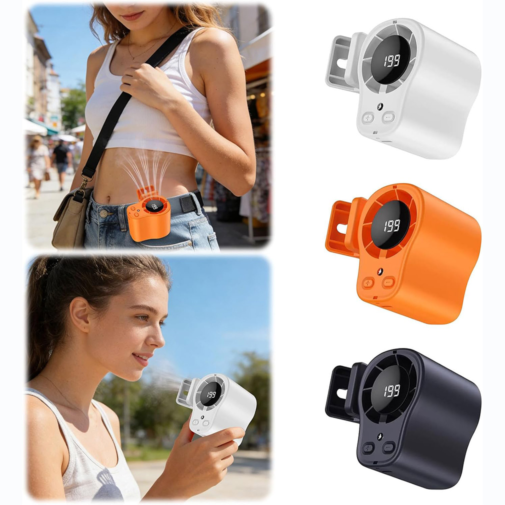 Portable Waist Mounted Cooling - Umbrella Led Clip recension och pris
