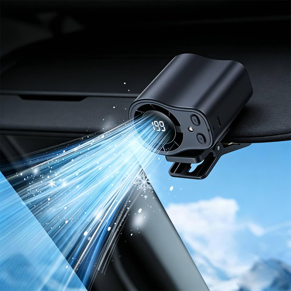 Portable Waist Mounted Cooling - Umbrella Led Clip recension och pris