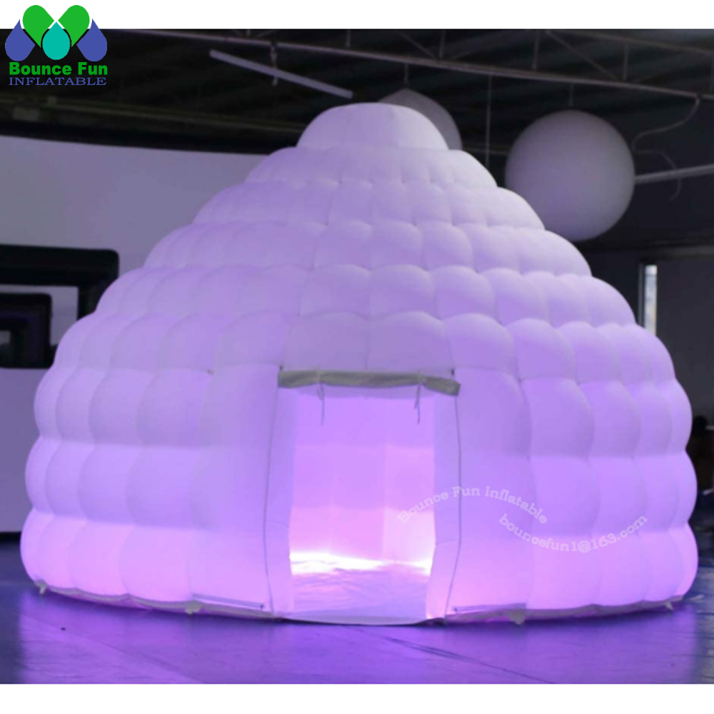 White Inflatable Igloo Dome Te - Outdoor Lighting Rental recension och pris