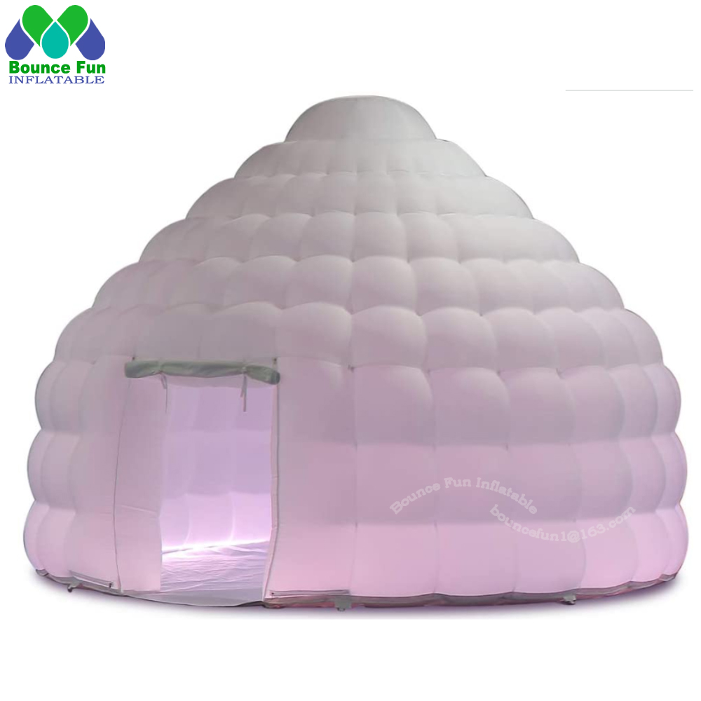 White Inflatable Igloo Dome Te - Outdoor Lighting Rental recension och pris