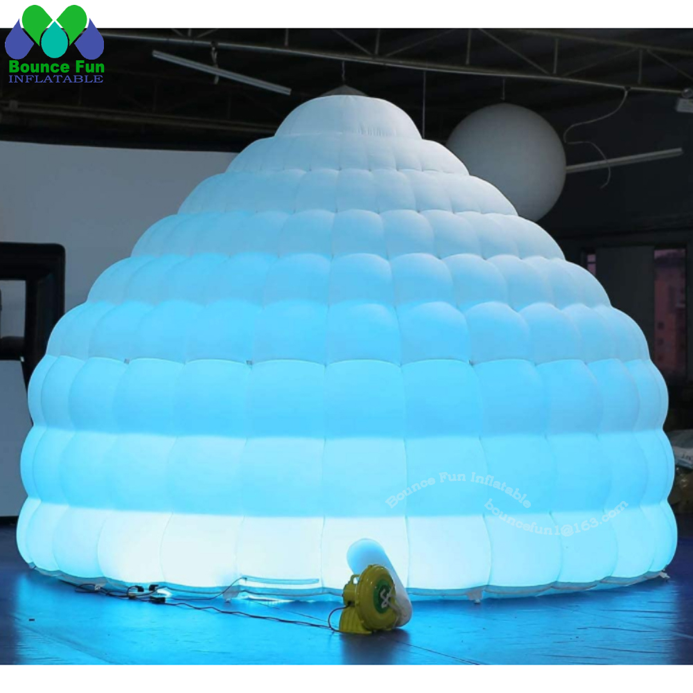 White Inflatable Igloo Dome Te - Outdoor Lighting Rental recension och pris