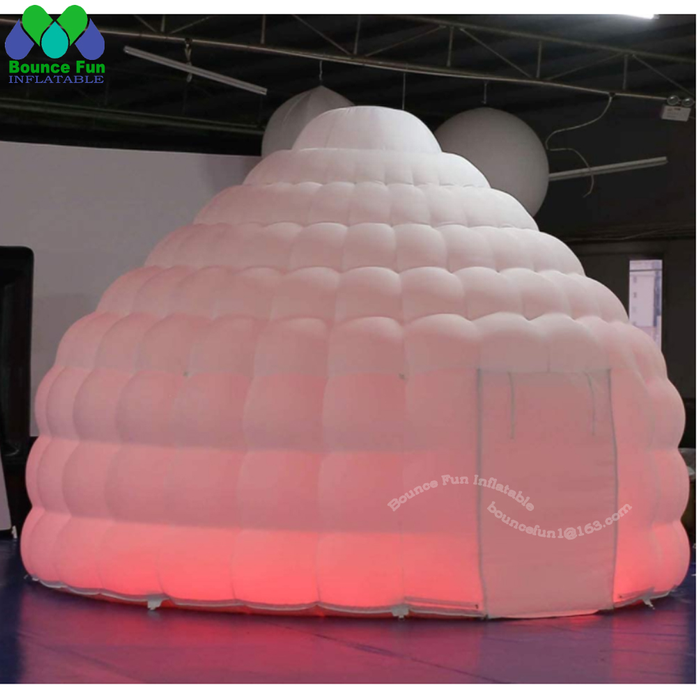 White Inflatable Igloo Dome Te - Outdoor Lighting Rental recension och pris
