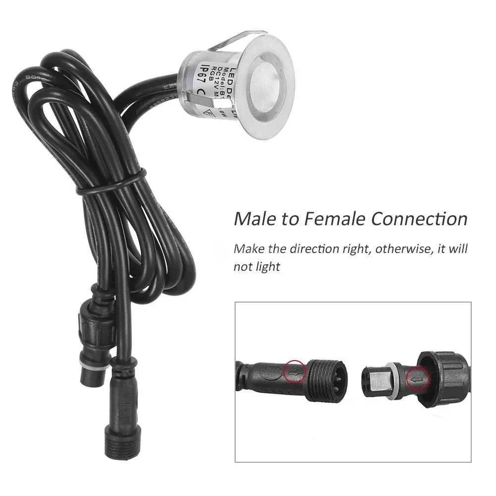 32mm LED Recessed Deck Lights  - Ground Light Recessed recension och pris