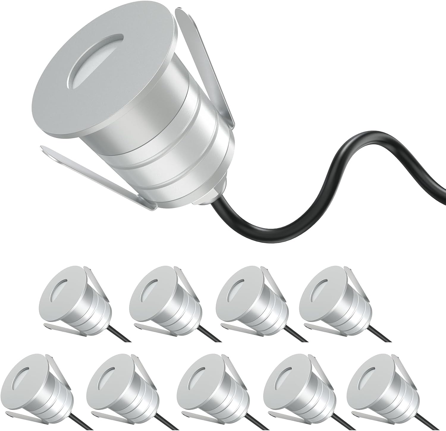 Recessed LED Step Light 1W 10P - Ground Light Recessed recension och pris