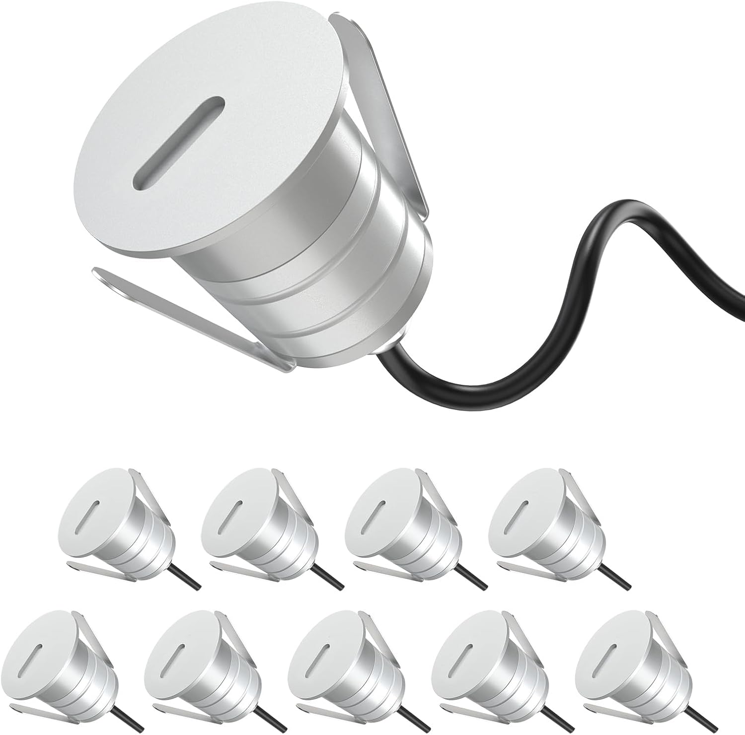 Recessed LED Step Light 1W 10P - Ground Light Recessed recension och pris