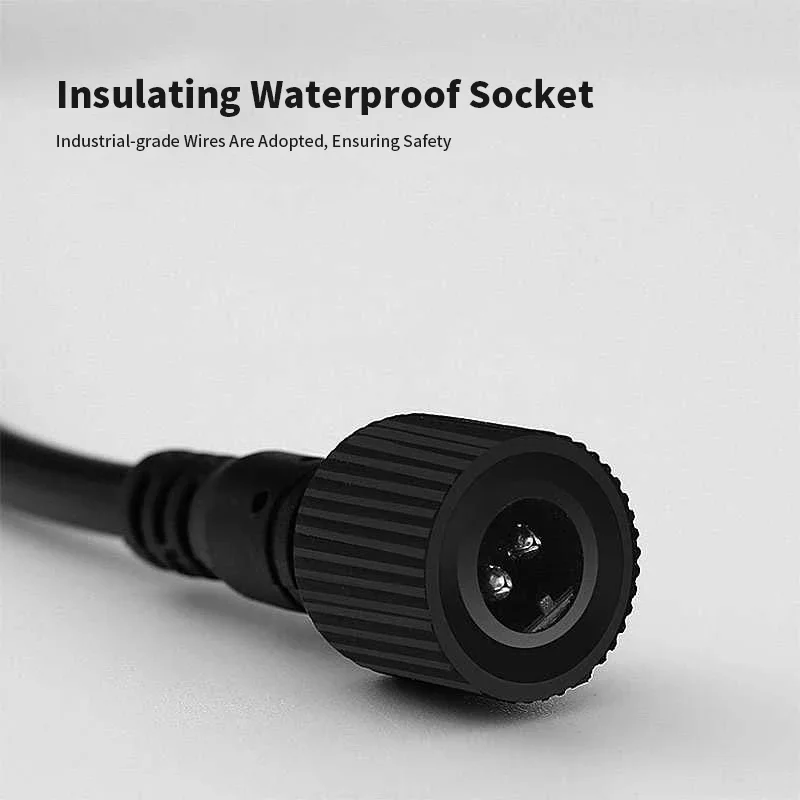 Waterproof Outdoor DC Solar Li - Outdoor Lighting Extension Cable recension och pris
