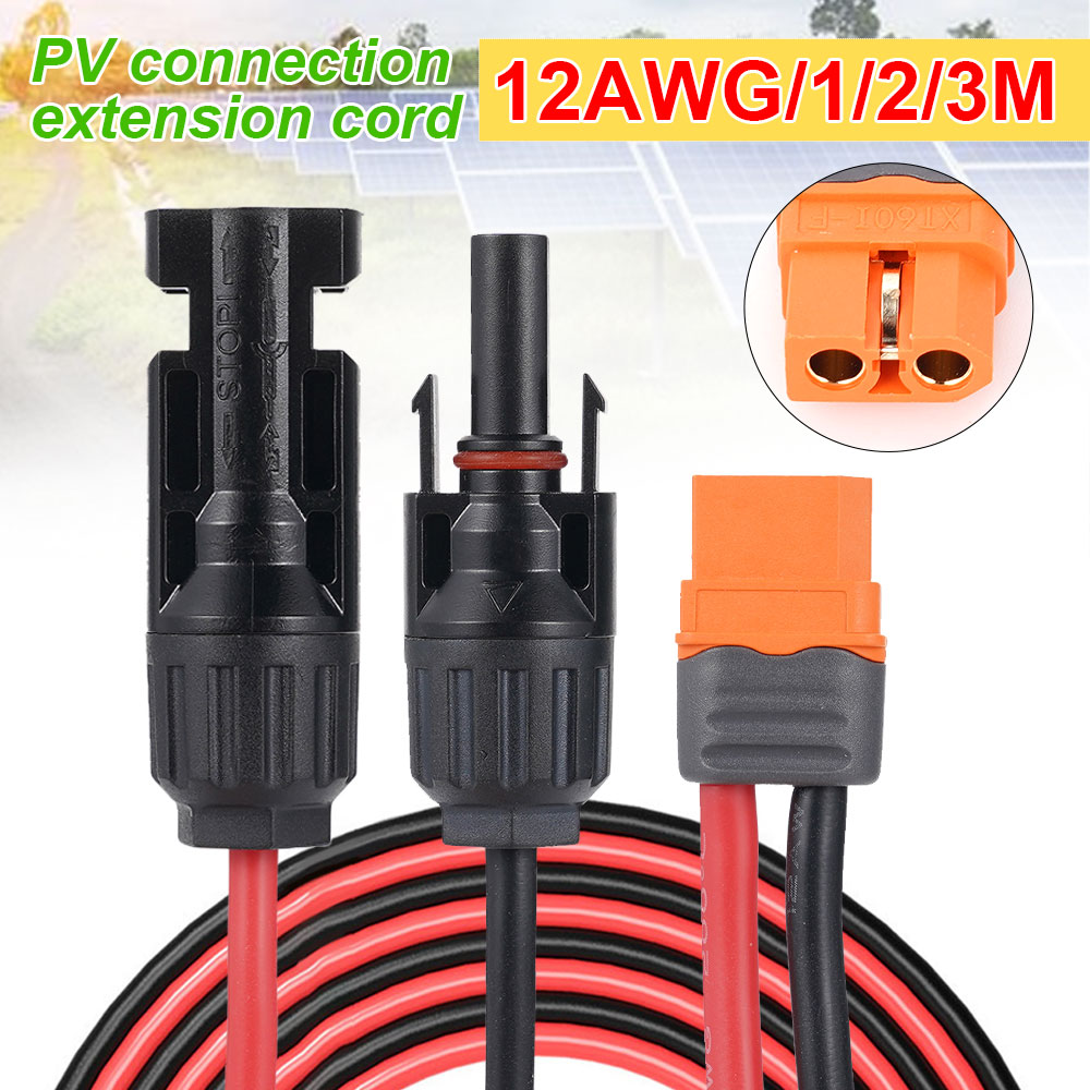 Solar Charge Cable Xt60 Adapte - Outdoor Lighting Extension Cable recension och pris