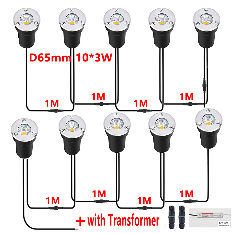12V LED In-ground Light IP67 W - Ground Light Recessed recension och pris
