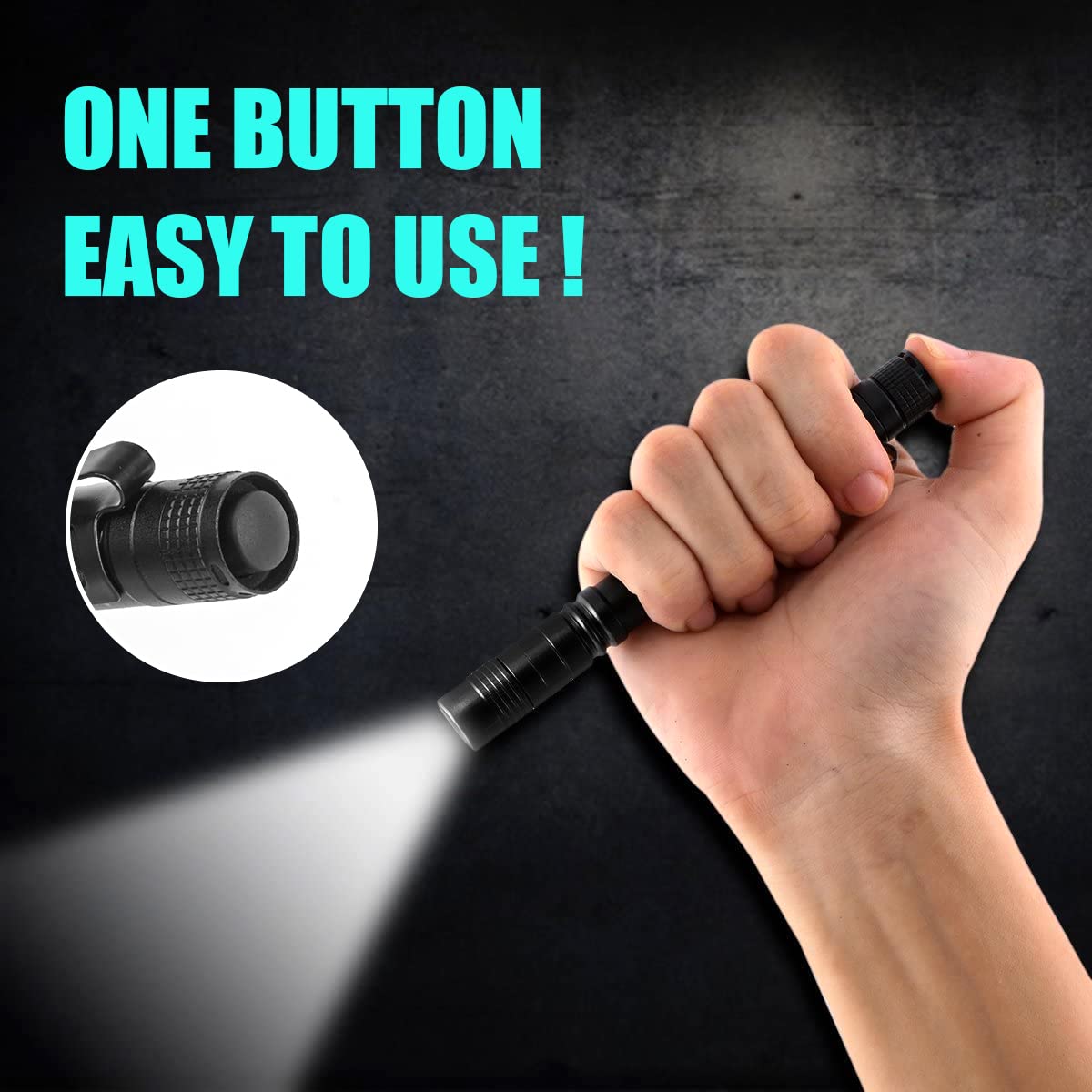Portable Mini LED Pen Flashlig - Outdoor Lighting Construction recension och pris