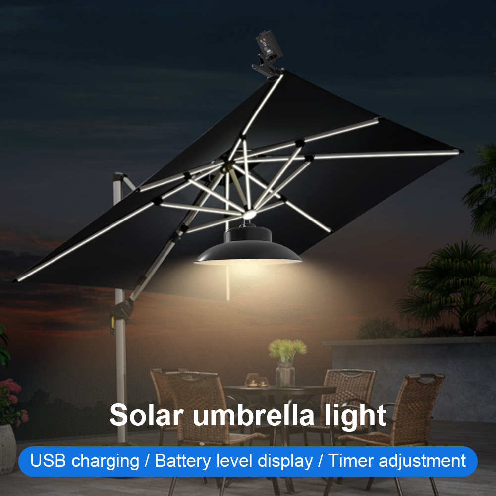 Solar LED Umbrella Lights Remo - Umbrella Led Clip recension och pris
