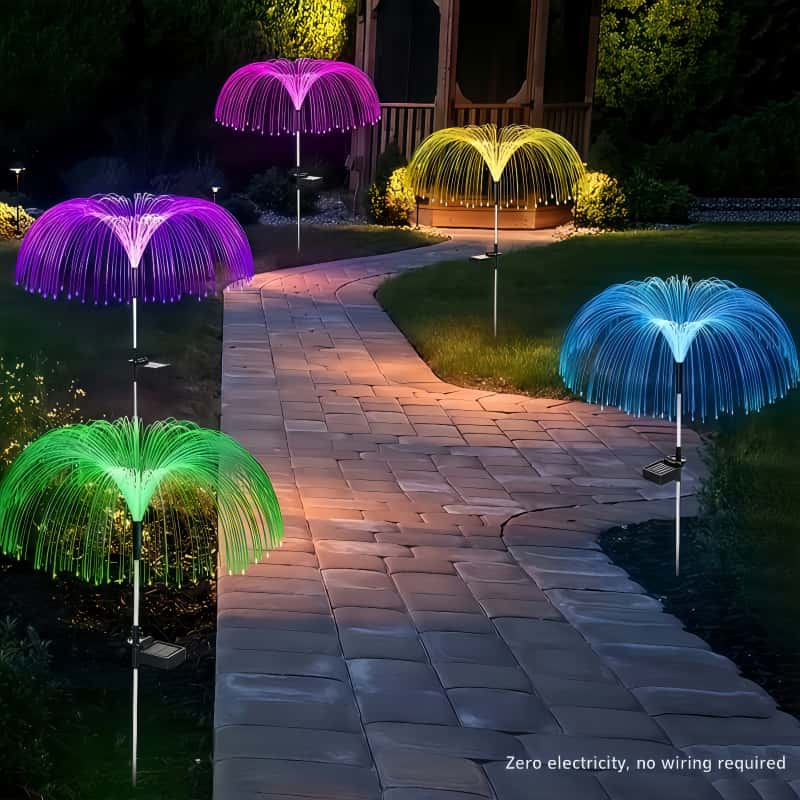 5 Pcs Solar Jellyfish LED Ligh - Outdoor Lighting Jellyfish recension och pris