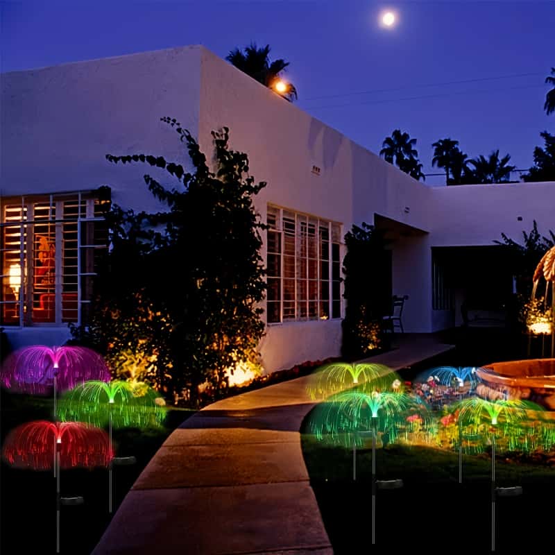 5 Pcs Solar Jellyfish LED Ligh - Outdoor Lighting Jellyfish recension och pris