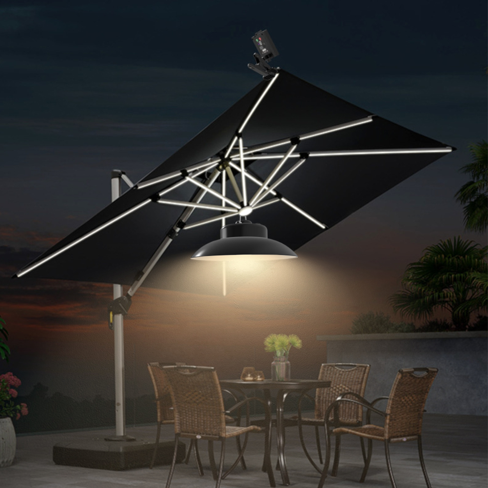 Solar Patio Umbrella Light IP6 - Umbrella Led Clip recension och pris