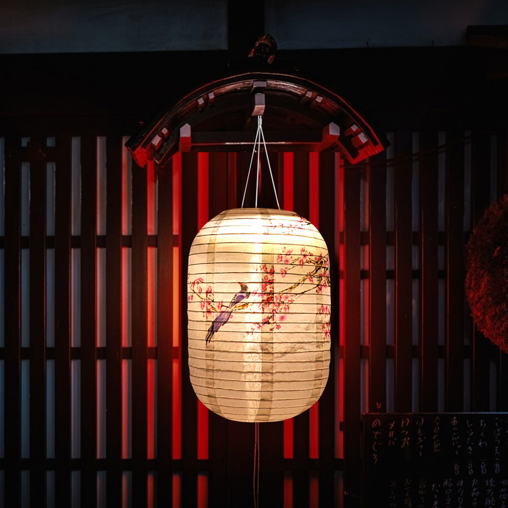 Solar Powered Chinese LED Ligh - Outdoor Lighting Year Round recension och pris