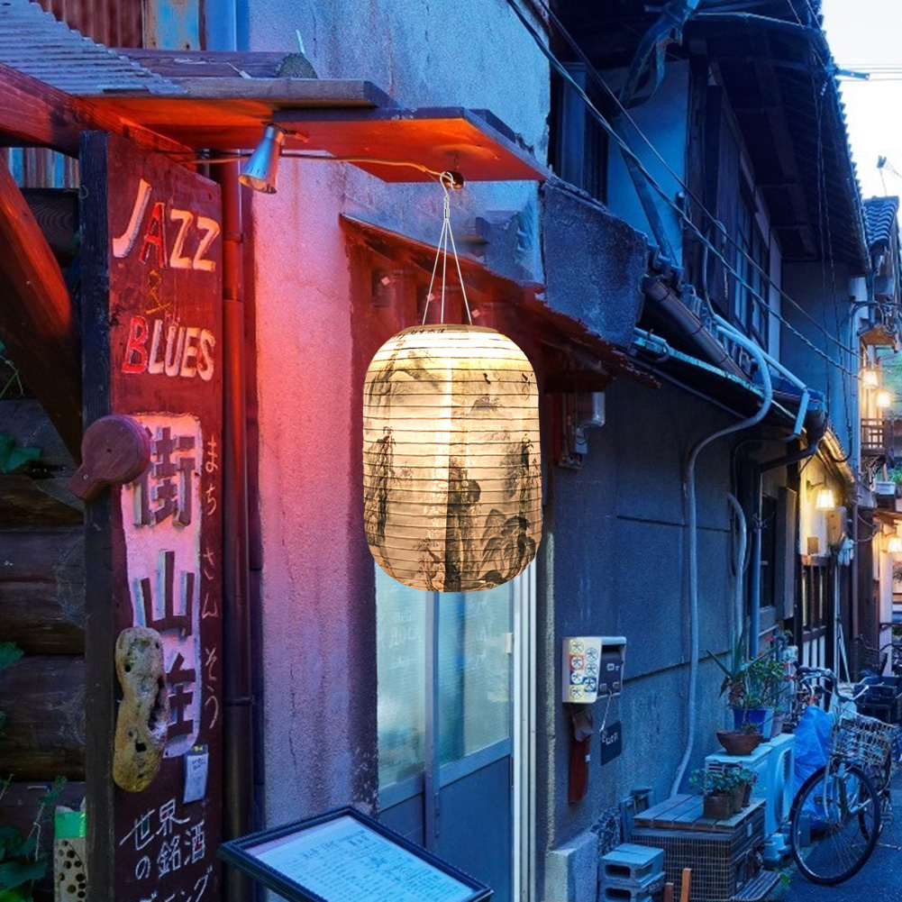 Solar Powered Chinese LED Ligh - Outdoor Lighting Year Round recension och pris