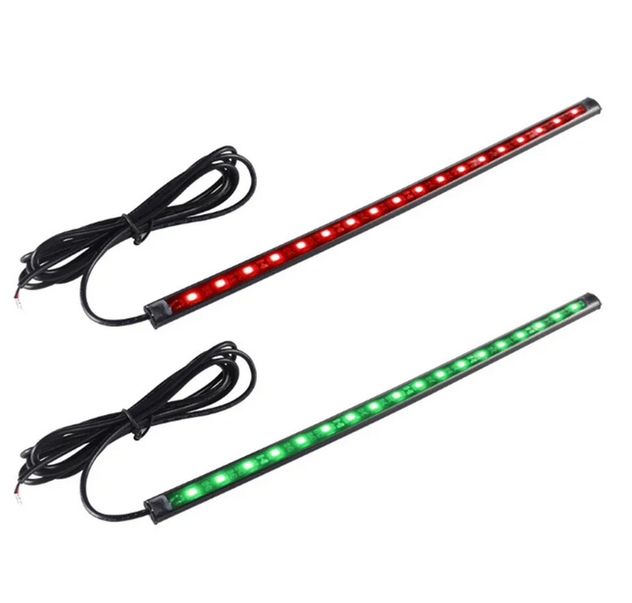 2Pcs 30cm 12V LED Strip Light  - Outdoor Lighting Deck recension och pris