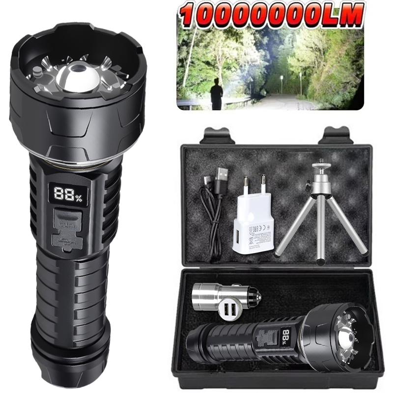 COB LED Flashlight Rechargeabl - Outdoor Lighting B&Q recension och pris