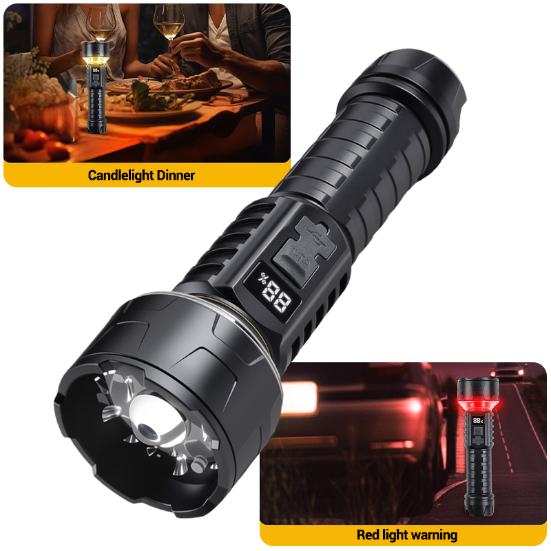 COB LED Flashlight Rechargeabl - Outdoor Lighting B&Q recension och pris