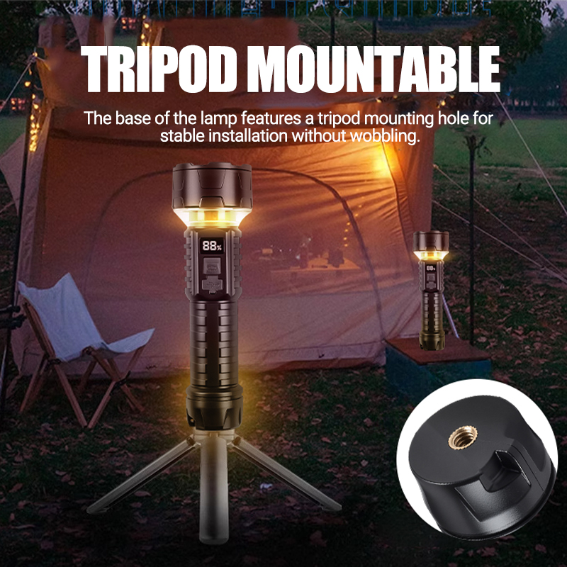 COB LED Flashlight Rechargeabl - Outdoor Lighting B&Q recension och pris