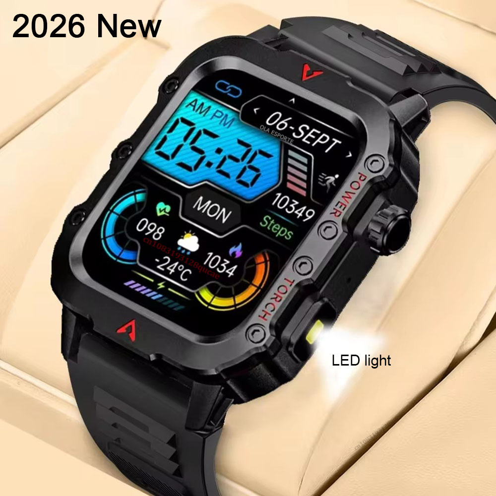 New Men's Smart Watch LED Flas - Outdoor Lighting Smart Controller recension och pris