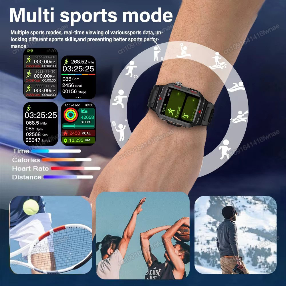 New Men's Smart Watch LED Flas - Outdoor Lighting Smart Controller recension och pris