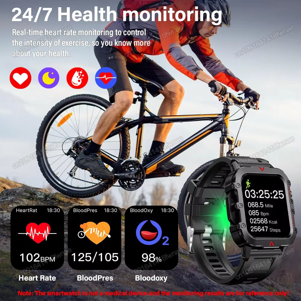 New Men's Smart Watch LED Flas - Outdoor Lighting Smart Controller recension och pris