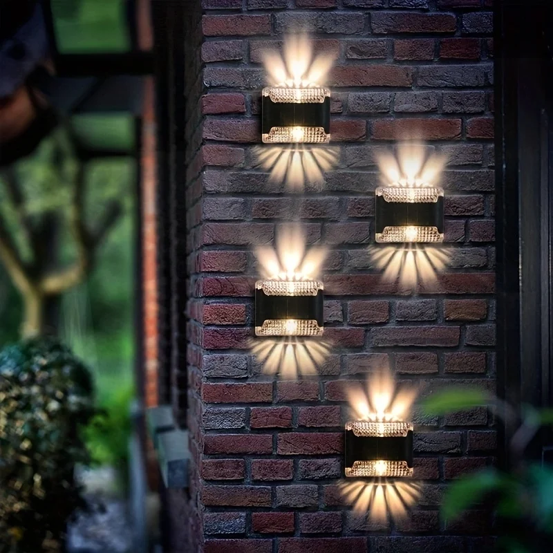 4pc Solar Wall Light: Outdoor  - Outdoor Lighting Jellyfish recension och pris