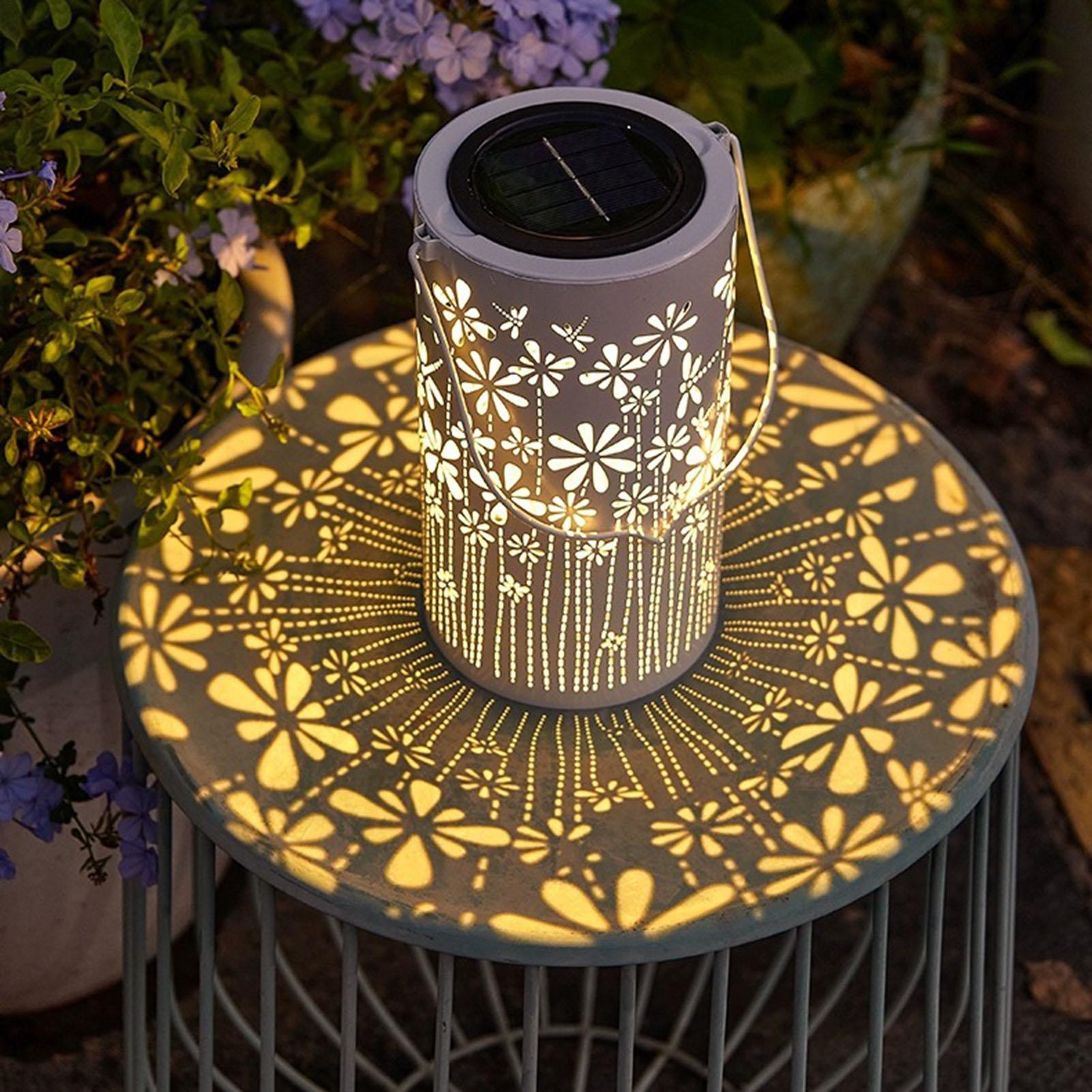 Solar Lanterns Decorative Colo - Outdoor Lighting Yard Decoration recension och pris