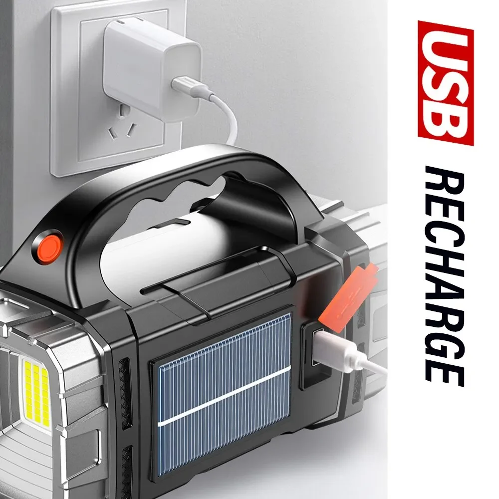 New Upgrade Rechargeable High  - Outdoor Lighting Construction recension och pris