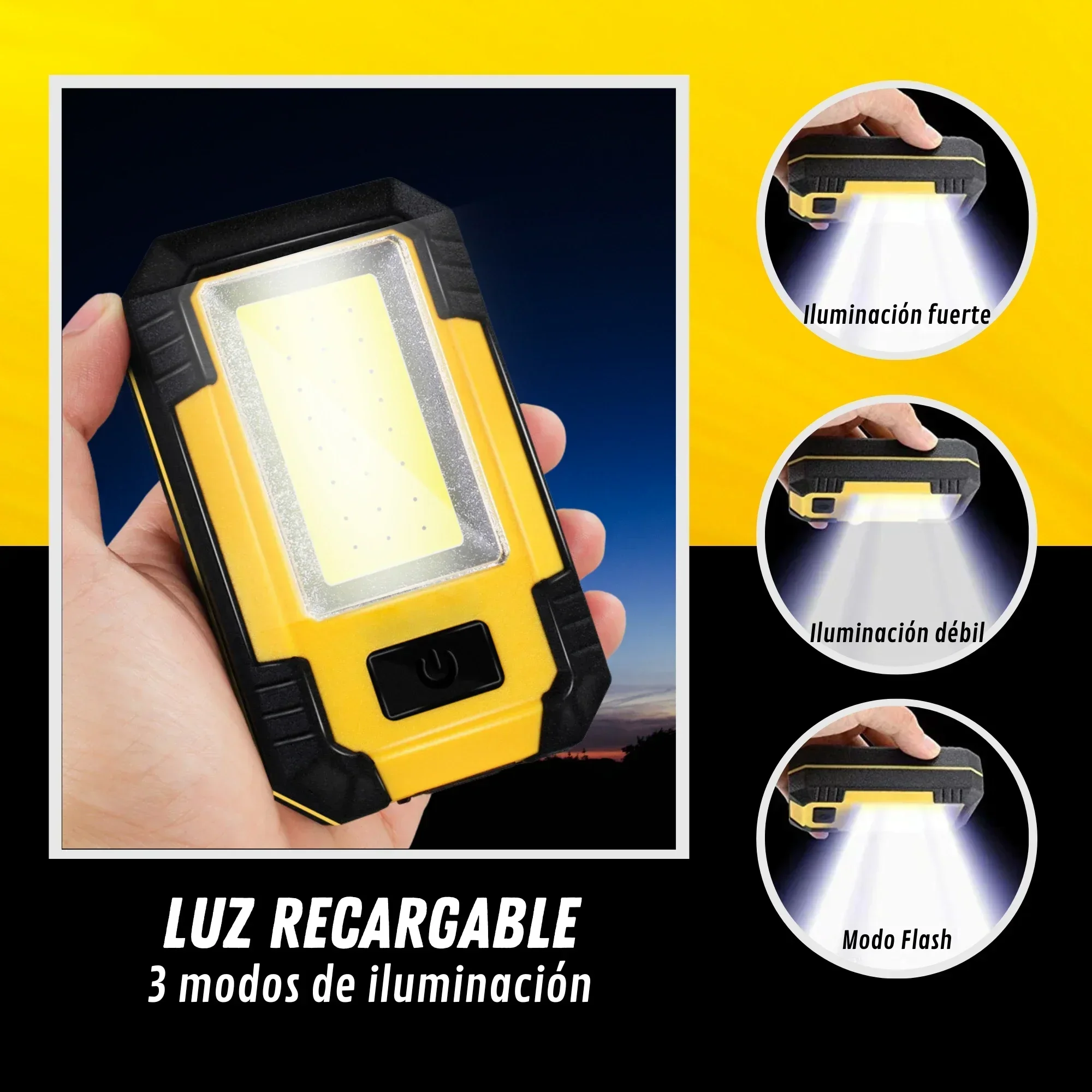 Portable 4000MaH Rechargeable  - Outdoor Lighting B&Q recension och pris