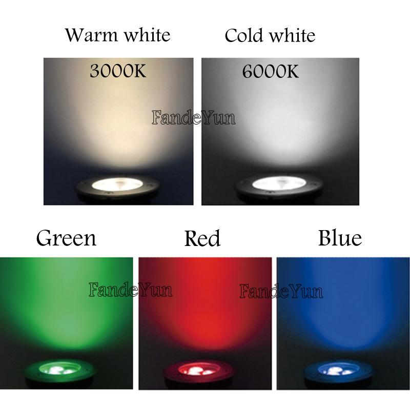 Waterproof Led Light Garden Un - Ground Light Recessed recension och pris