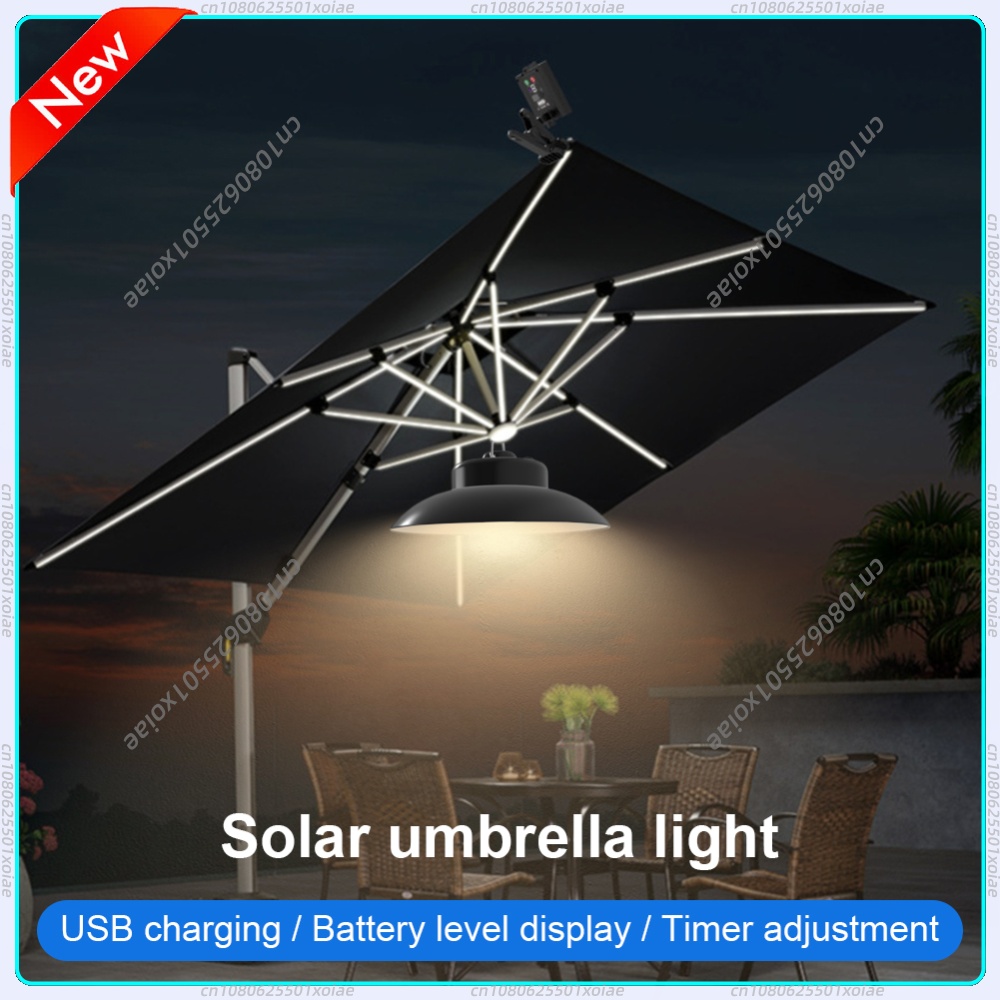 Solar Patio Umbrella Light Rem - Umbrella Led Clip recension och pris