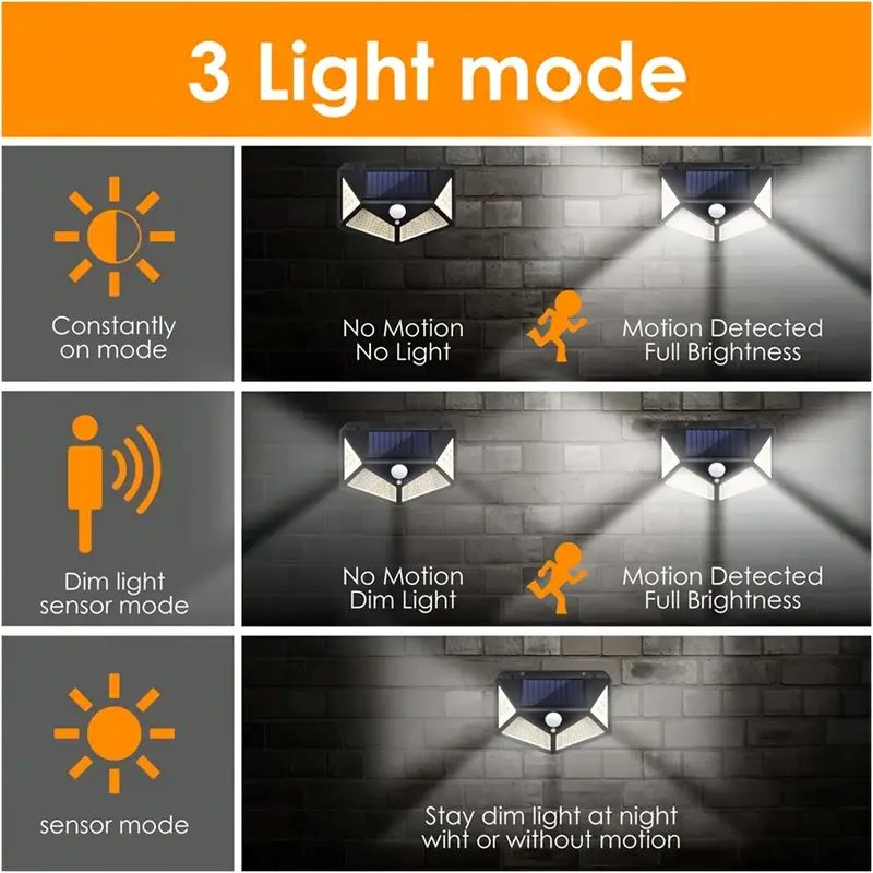 100LED Outdoor Solar Garden Li - Outdoor Lighting Construction recension och pris