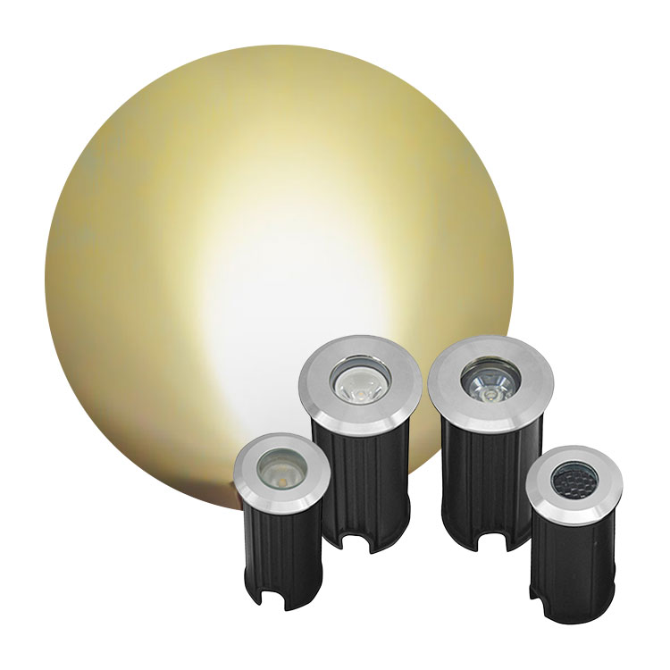 1W/3W DC12v IP65 Waterproof LE - Ground Light Recessed recension och pris