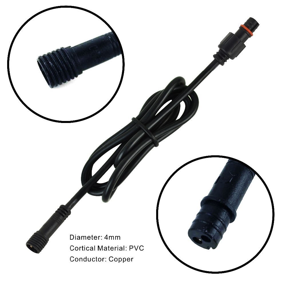 2pin DC LED Cable 1 Metre Exte - Outdoor Lighting Extension Cable recension och pris