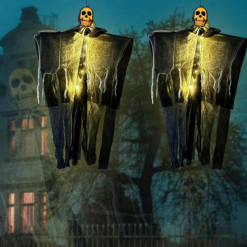 Halloween Decoration Ghost Lig - Hanging Outdoor Lighting recension och pris