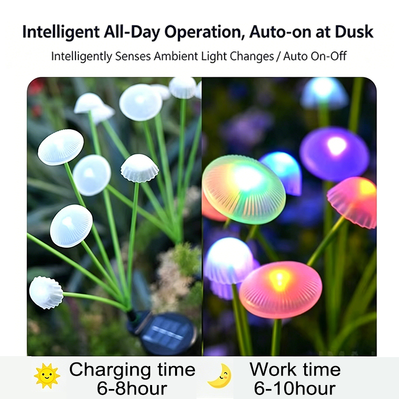LED Solar Sway Lights Waterpro - Outdoor Lighting Jellyfish recension och pris