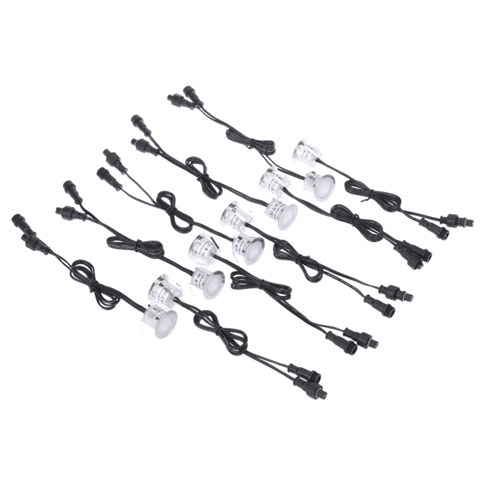 10PCS 32mm LED Deck Lights 0.6 - Ground Light Recessed recension och pris